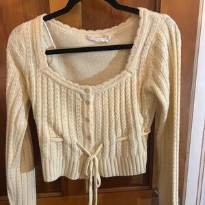 Yellow sweater
